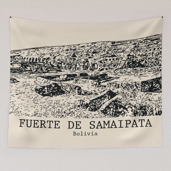 Item preview, Fuerte de Samaipata - Bolivia designed and sold by Lakeric Cityscapes.
