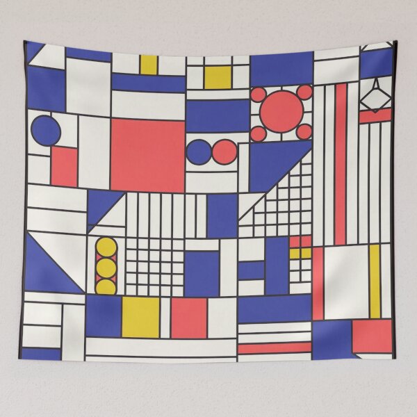 Item preview, the style of Piet Mondrian designed and sold by aipaint.
