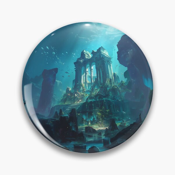 Item preview, Sunken Underwater Temple designed and sold by Christian Weiss.