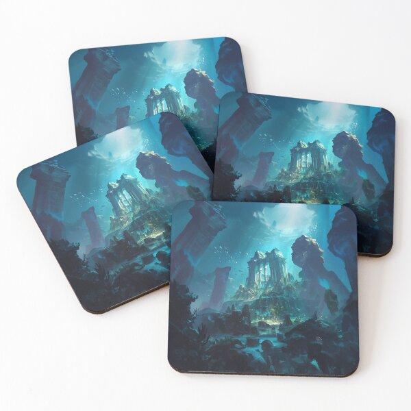 Item preview, Sunken Underwater Temple designed and sold by Christian Weiss.