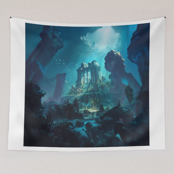 Item preview, Sunken Underwater Temple designed and sold by Christian Weiss.