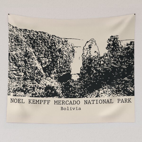 Item preview, Parque Nacional Noel Kempff Mercado - Bolivia designed and sold by Lakeric Cityscapes.