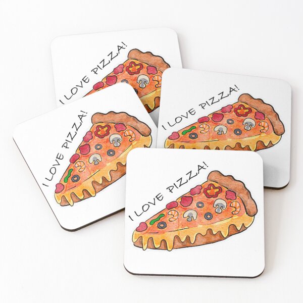 Item preview, ¡Me encanta la pizza! designed and sold by Kanoknate.