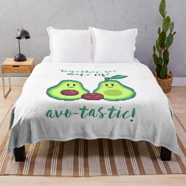 Item preview, pixel art together, we make life avo-tastic! avocado kawaii family designed and sold by ZerpaGiovanna.