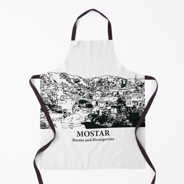 Item preview, Mostar - Bosnia and Herzegovina designed and sold by Lakeric Cityscapes.