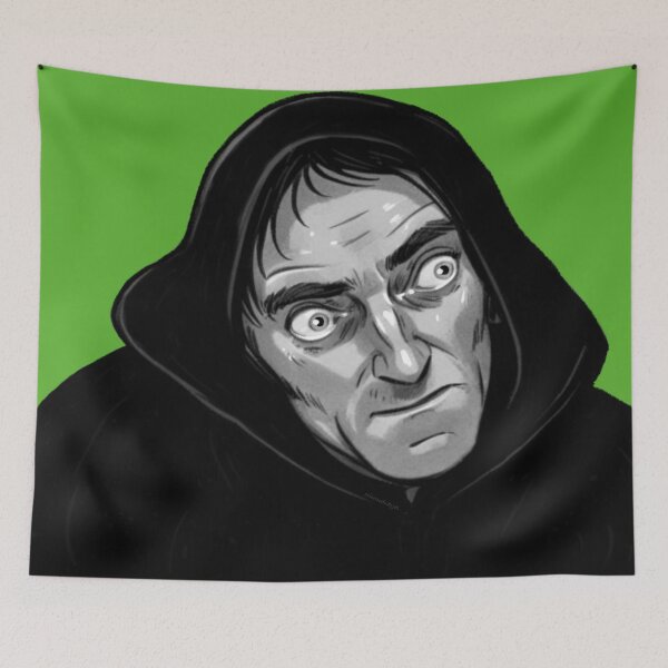 Item preview, Young Frankenstein Igor Drawing with Pop Art Green Background designed and sold by orionlodubyal.