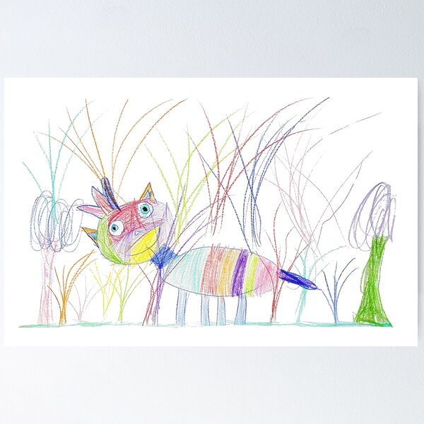 Item preview, Magical Forest Cat - Whimsical Fantasy Art designed and sold by OlenaShynkarenk.