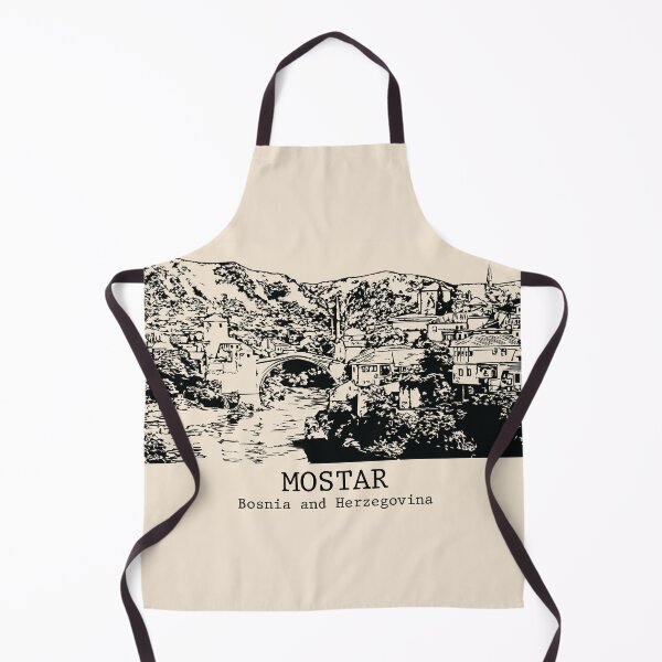 Item preview, Mostar - Bosnia and Herzegovina designed and sold by Lakeric Cityscapes.