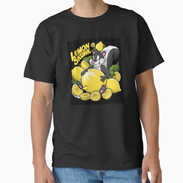 Artikel-Vorschau von Lemon Skunk - Cannabis-Marihuana-Sorte - Stoner Weed Design, designt und verkauft von CannaCreative.