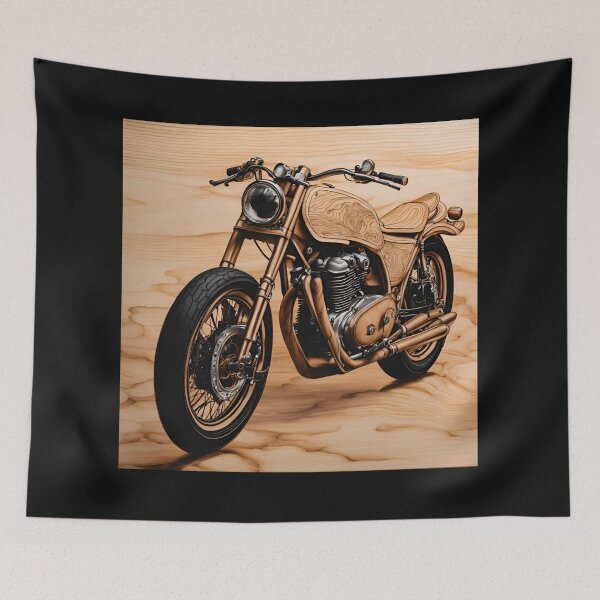 Item preview, Motocycle Pyrography designed and sold by Monika Turemka.