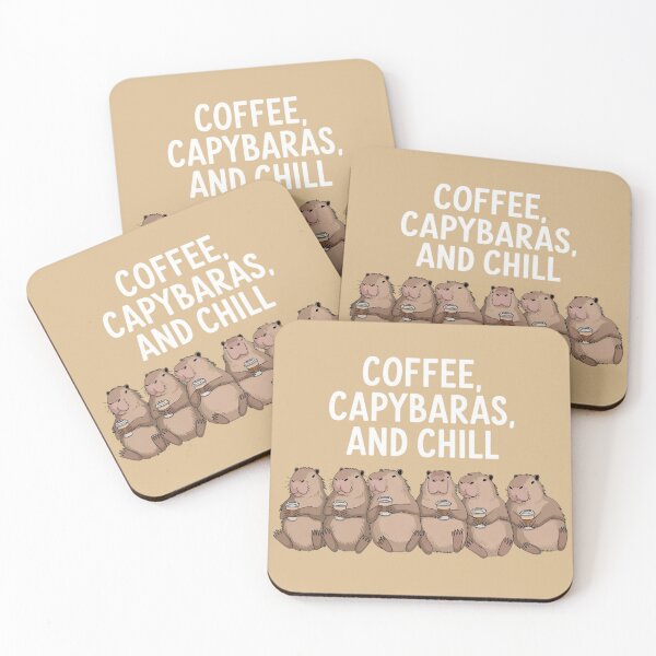 Item preview, Coffee Capybaras and Chill designed and sold by Situstshirts.