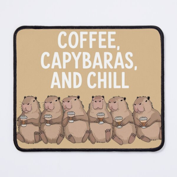 Item preview, Coffee Capybaras and Chill designed and sold by Situstshirts.