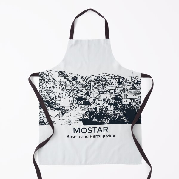 Item preview, Mostar - Bosnia and Herzegovina designed and sold by Lakeric Cityscapes.