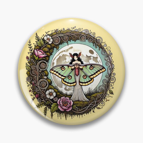 Item preview, Luna Moth Fairy designed and sold by FrictionMaxxing.