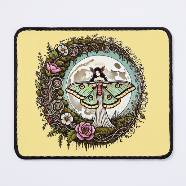 Item preview, Luna Moth Fairy designed and sold by FrictionMaxxing.
