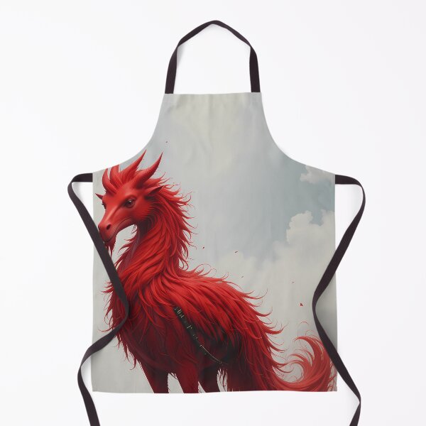 Item preview, Red Creature God Colors Textures Art Contemporary Design designed and sold by ART ATTACK ZONE.
