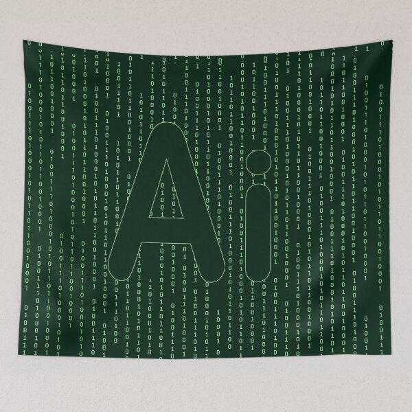 Item preview, Artificial Inteligent_AI in the Digital Matrix designed and sold by Art By M.