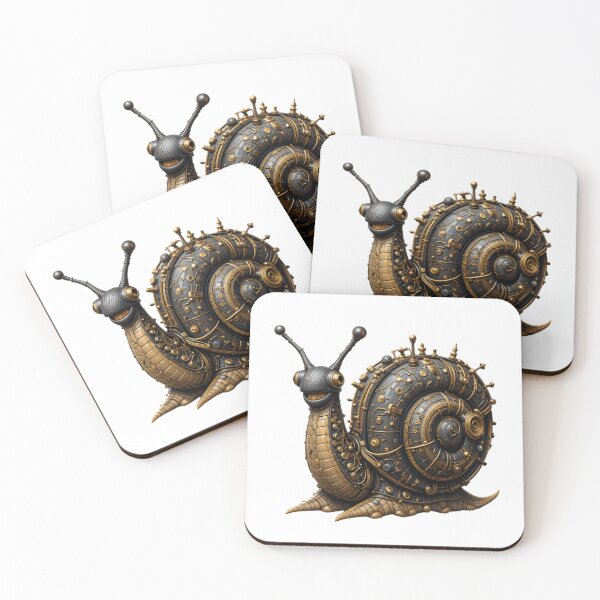 Item preview, Steampunk snail  designed and sold by Dushka-nickij.