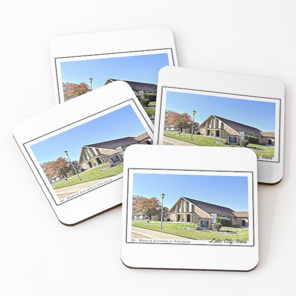 Item preview, Lake City, Iowa St. Mary's Catholic Church designed and sold by MsKatieCreations.