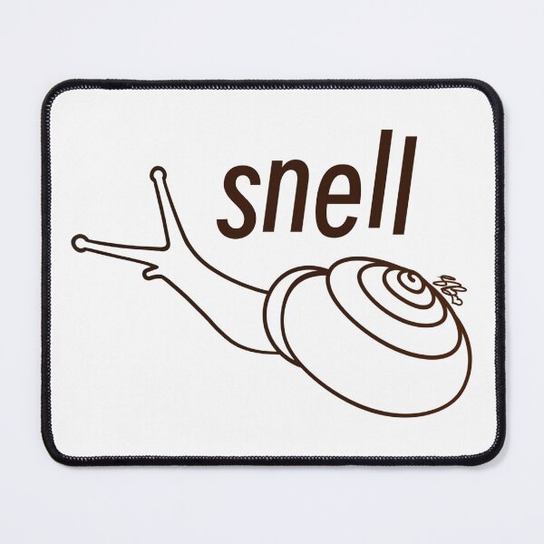 Item preview, snell snail funny meme animal mollusk lineart cute cartoon designed and sold by sadie-sillies.