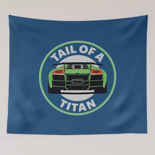 Item preview, Blue Lime Murciélago: Tail Of A Titan designed and sold by UPPrints.