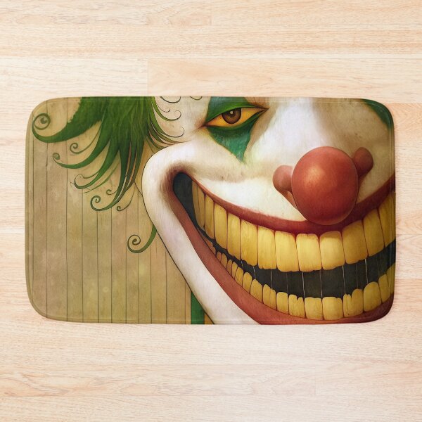 Item preview, Creepy Clown Face: A Sinister Grin designed and sold by Shoot-The-Moon.