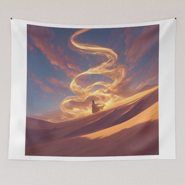 Item preview, Hero Desert Summoning Glowing Yellow Light designed and sold by Christian Weiss.