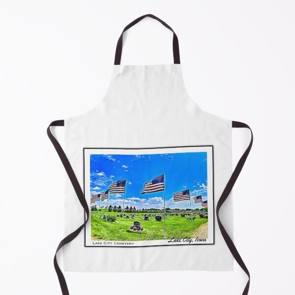 Item preview, Lake City, Iowa Cemetery on Memorial Day designed and sold by MsKatieCreations.