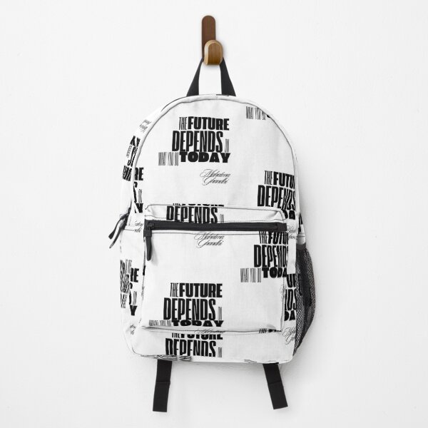 Item preview, The Future Depends On What You Do Today - Mahatma Ghandi -Texted designed and sold by IManifestArt.