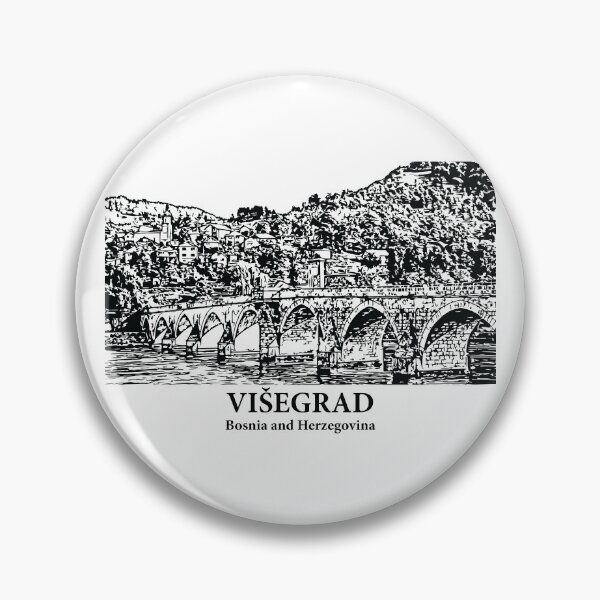 Item preview, Višegrad - Bosnia and Herzegovina designed and sold by Lakeric Cityscapes.