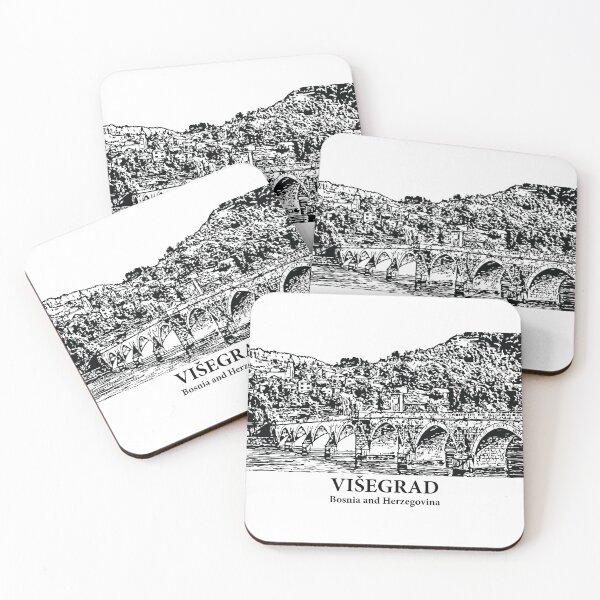 Item preview, Višegrad - Bosnia and Herzegovina designed and sold by Lakeric Cityscapes.