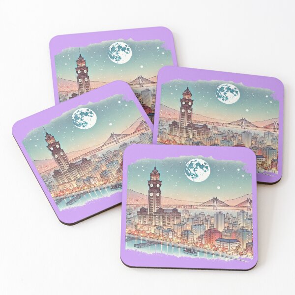Item preview, Nagasaki Night View in 3D Sketch - Stunning Scenic Highlights,   designed and sold by PaintMeWorld.