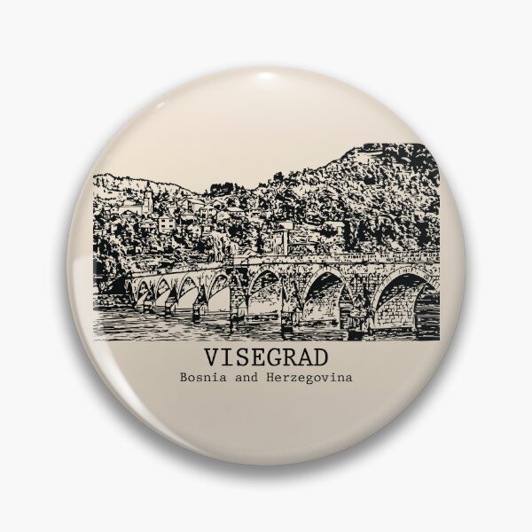 Item preview, Višegrad - Bosnia and Herzegovina designed and sold by Lakeric Cityscapes.