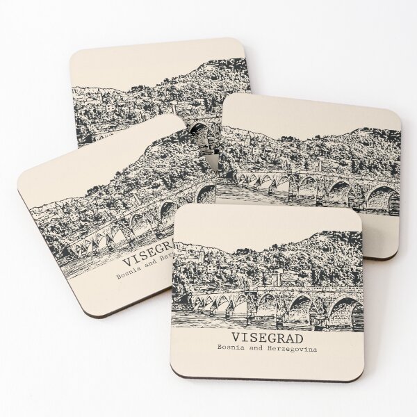 Item preview, Višegrad - Bosnia and Herzegovina designed and sold by Lakeric Cityscapes.