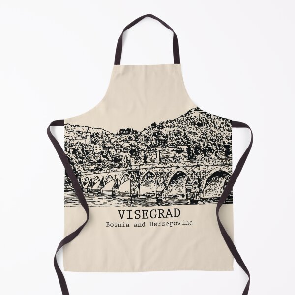 Item preview, Višegrad - Bosnia and Herzegovina designed and sold by Lakeric Cityscapes.