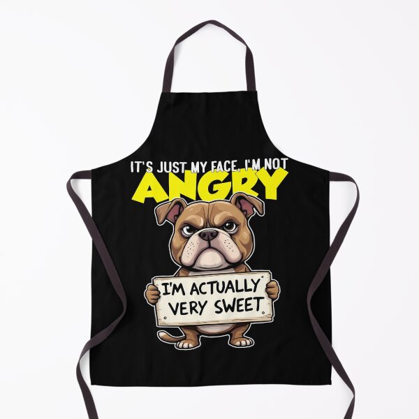 Item preview, I'TS JUST MY FACE, I'M NOT ANGRY designed and sold by KEF Custom.
