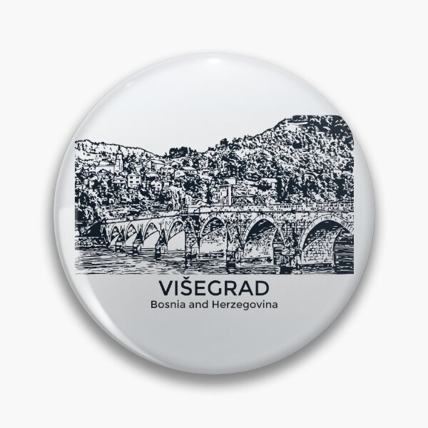 Item preview, Višegrad - Bosnia and Herzegovina designed and sold by Lakeric Cityscapes.