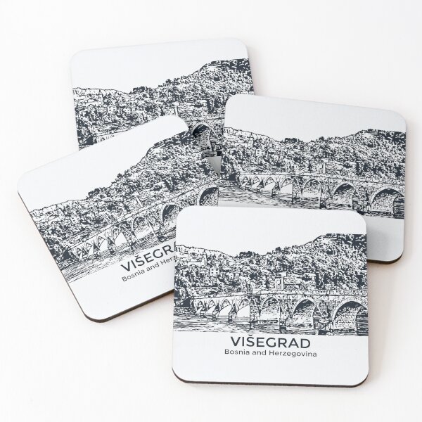 Item preview, Višegrad - Bosnia and Herzegovina designed and sold by Lakeric Cityscapes.