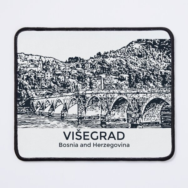 Item preview, Višegrad - Bosnia and Herzegovina designed and sold by Lakeric Cityscapes.