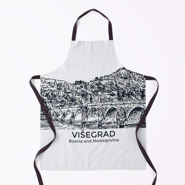 Item preview, Višegrad - Bosnia and Herzegovina designed and sold by Lakeric Cityscapes.