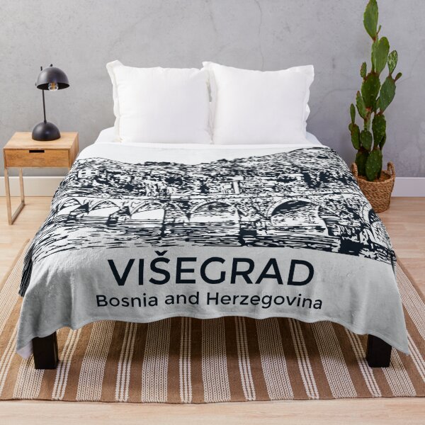 Item preview, Višegrad - Bosnia and Herzegovina designed and sold by Lakeric Cityscapes.