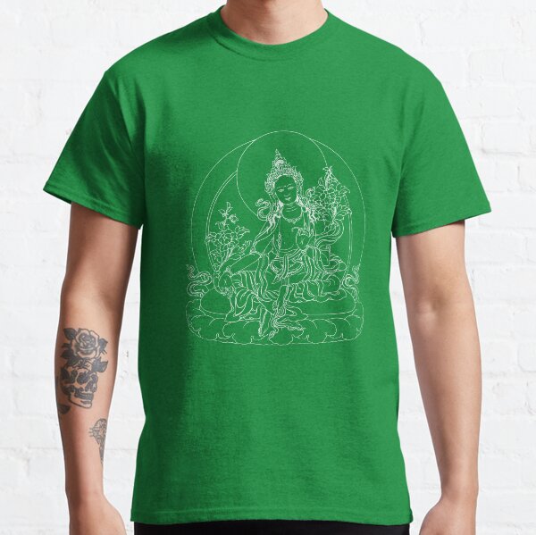 Item preview, Green Tara Tibetan Buddhism Meditation Deity Mantra designed and sold by h44k0n.