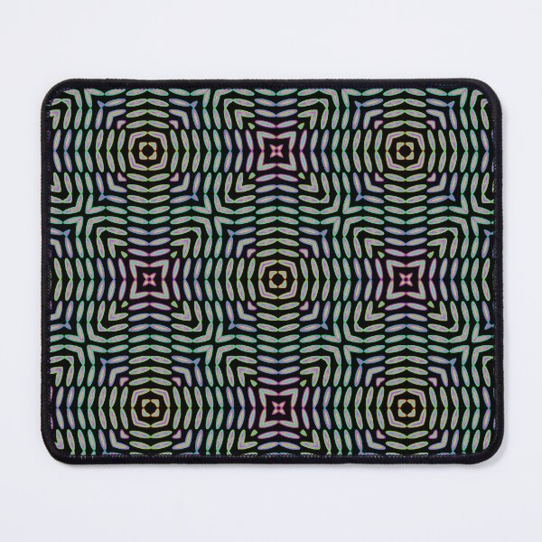 Item preview, colorful hypnotic tile pattern designed and sold by chambergambit.