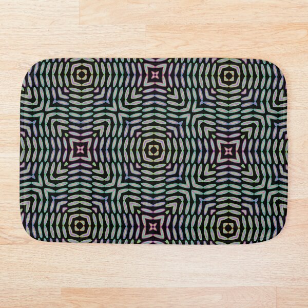 Item preview, colorful hypnotic tile pattern designed and sold by chambergambit.
