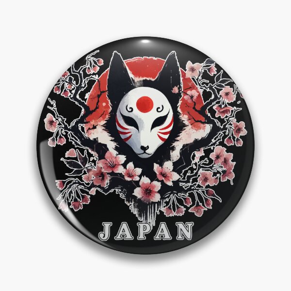 Aperçu de l'œuvre Voyage au Japon, renard Kitsune, cerisier en fleurs créée et vendue par TomFrontierArt.
