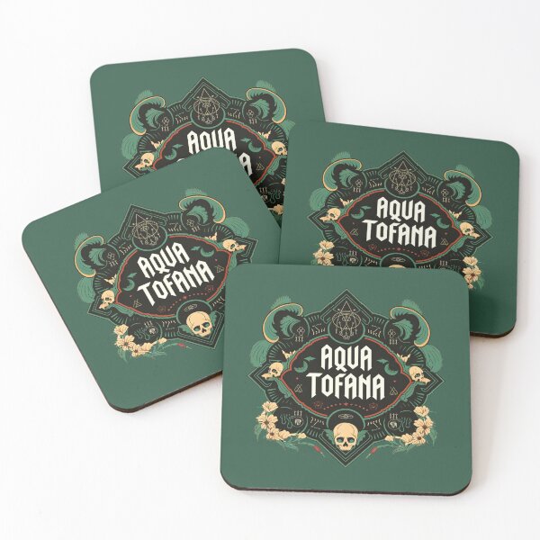 Item preview, Aqua Tofana - Vintage Poison Aesthetic Design designed and sold by mArtWear.