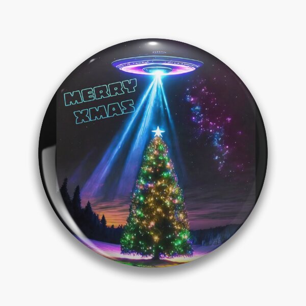Item preview, UFO MERRY XMAS designed and sold by La Loca.