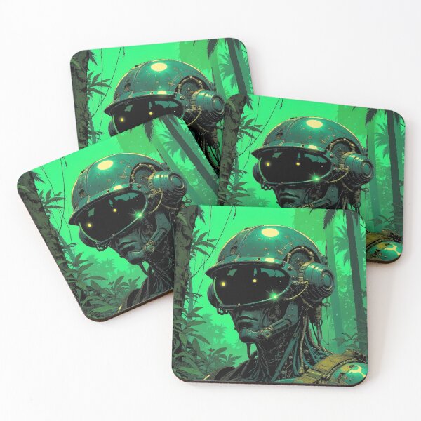 Item preview, Robot #003 futuristic green, Robot #003 futurista verde designed and sold by Martinez-TS.
