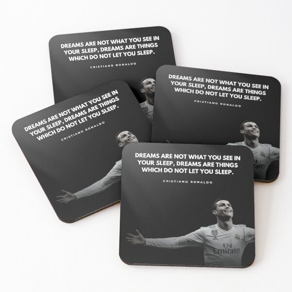 Item preview,  Cristiano Ronaldo Motivational Quote Portrait designed and sold by SuccessInsanity.