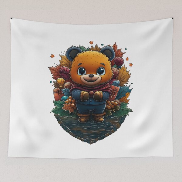 Item preview, Autumn Bear designed and sold by BukkyStory.